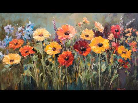 Frame Tv Art | Gold Frame TV Art | Art Screensaver for TV | Frank Johnston - Mountain Farmhouse