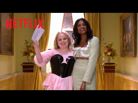 Simone Ashley Passes the torch to Nicola Coughlan | Bridgerton | Netflix