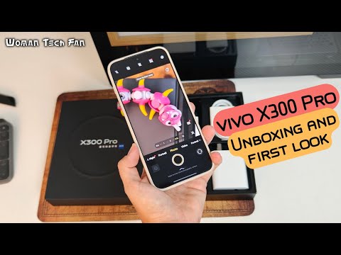 Vivo X300 Pro || Unboxing and first look (including camera app)
