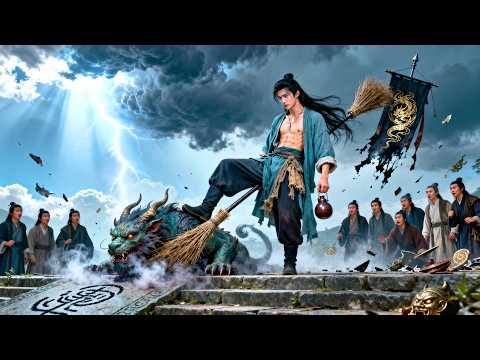 意外穿越到異界，一腳踹飛魔帝，和女帝翻雲覆雨，最後卻躲宗門掃地维生？豈料我已是絕世強者！#穿越 #搞笑 #短劇 #修仙 #馬甲