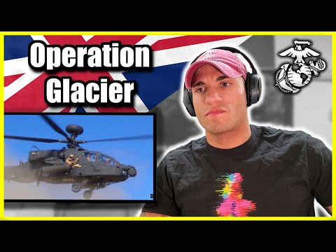 Marine reacts to Operation Glacier (Rescue using Apache helicopter)
