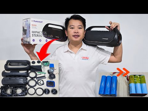 Tronsmart Bang 60W upgrade - What inside and Replace Battery
