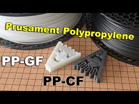 Prusament PP-CF vs PP-GF Tested – Carbon Fiber or Glass Fiber Polypropylene?