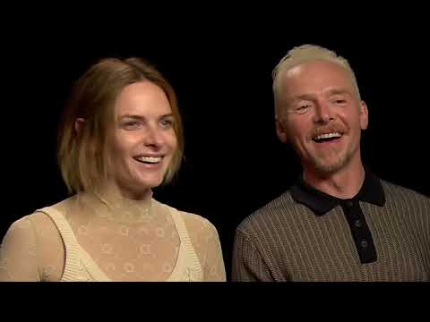 rebecca ferguson & simon pegg being a chaotic duo (part two)