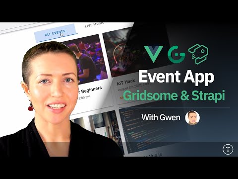 Build an Event App with Vue.js, Gridsome & Strapi.js