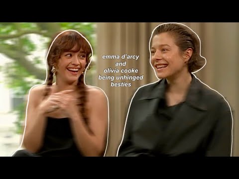 emma d’arcy and olivia cooke being unhinged besties