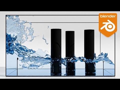Blender Beginner Tutorial - Creating a Basic Fluid Simulation