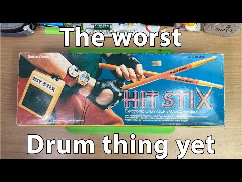 1980s Electronic Drum Sticks.