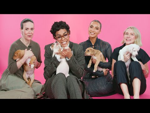 Kim Kardashian, Sarah Paulson, Teyana Taylor, and Naomi Watts: The Puppy Interview