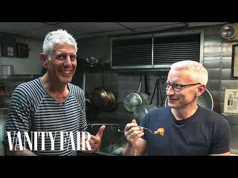 Anthony Bourdain Gets Anderson Cooper to Taste Tripe