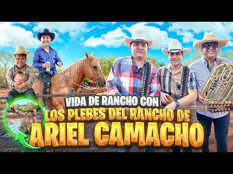 Así es la vida de rancho con Los Plebes del Rancho de Ariel Camacho | Maza Clan