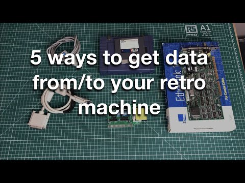 5 ways to get data from and to your retro machine