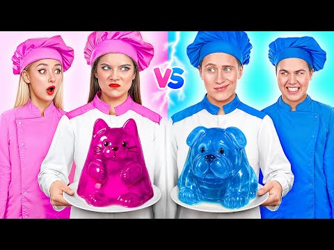 Boys VS Girls Cooking Challenge | Fantastic Food Hacks by Multi DO Challenge