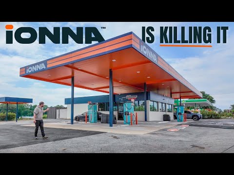 IONNA Totally Gets It! Convenience Store, Driver Lounge, & 400kW Pull-Thru Charging