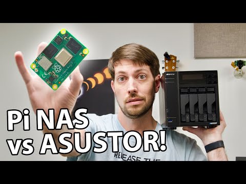 Raspberry Pi vs ASUSTOR NAS Head-to-Head Part 1 - Hardware
