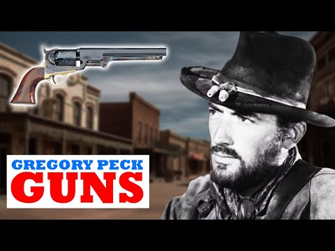 Gregory Peck’s Western Movie Guns – 11 Firearms That Stole the Show