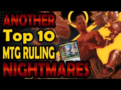 Another Top 10 Ruling Nightmares in Magic