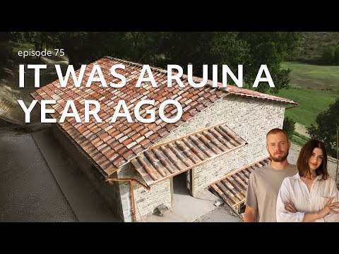 #75 We are ready for fall. Copper gutters. The VENTILATION we chose for our ITALIAN (Tuscan) HOUSE