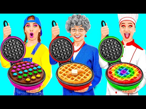 Cabaran Memasak Saya vs Nenek | Cabaran Gila PaRaRa Challenge