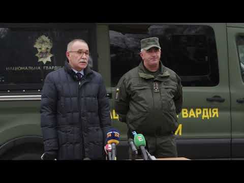 Нацгвардія отримала 62 одиниці спецтехніки для виконання завдань за призначенням