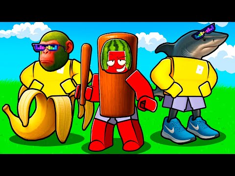 We Became BRAINROT CHARACTERS