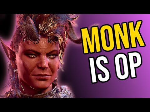 BG3: Monk Absolutely FISTS Honour Mode