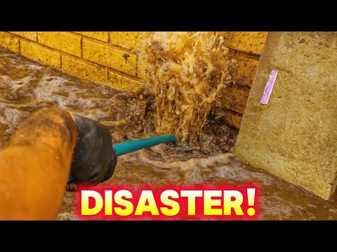 The owner was not happy with me after I unblocked the drain!