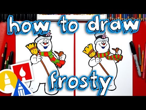 How To Draw Frosty The Snowman