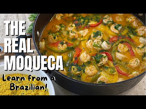How to make THE REAL MOQUECA from Brazil - Learn with a Brazilian! Brazilian fish Stew