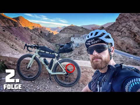 🇲🇦 Erster Defekt! 1.700km mit dem Fahrrad durch Marokko - Bikepacking Abenteuer - Folge 2