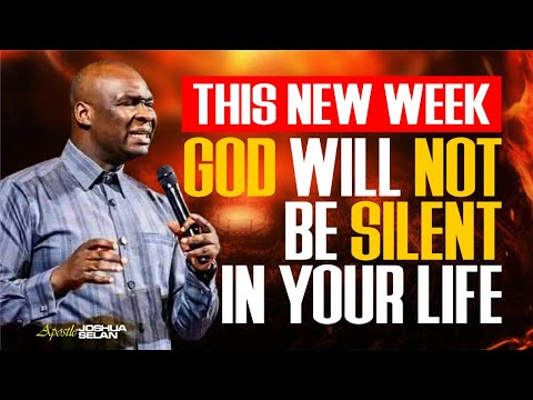 AFTER THIS 30 MINUTES PRAYER !! GOD WILL NEVER BE SILENT IN YOUR LIFE | APOSTLE JOSHUA SELMAN