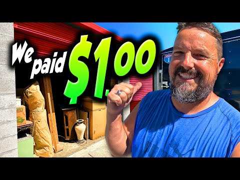 I bought a CEO'S storage unit for ONE DOLLAR!