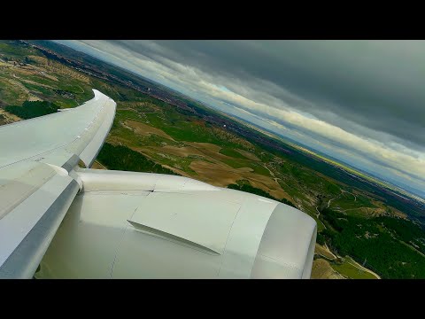 [4K] – Full Flight – Air Europa – Boeing 787-9 – MAD-BCN – EC-ODH – UX7703 – IFS 864