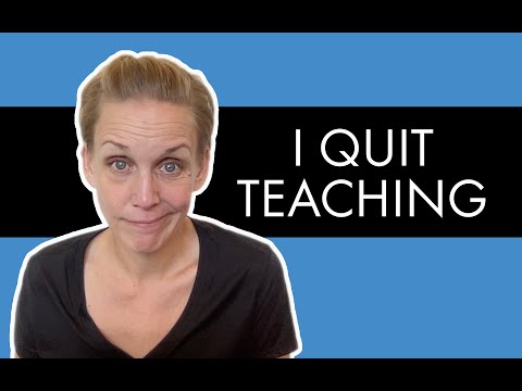 20 Years In – Why I Quit Teaching and What’s Next