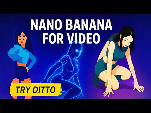 Try Ditto | Nano banana for Video | AI Video Editing Tool #ai #aitools #aivideo