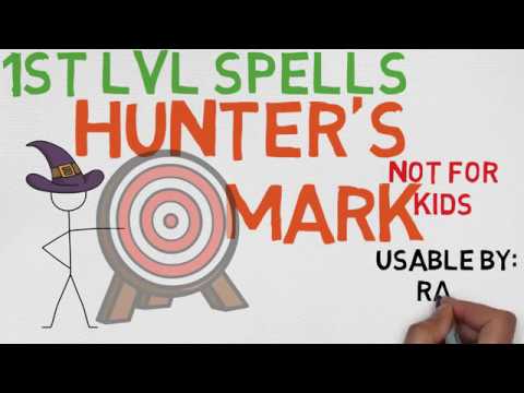 1st Level Spell #47: Hunters Mark (5E)