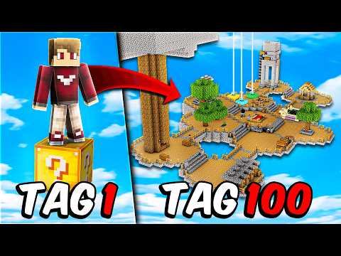100 Tage Minecraft LUCKY ONE BLOCK [Film]