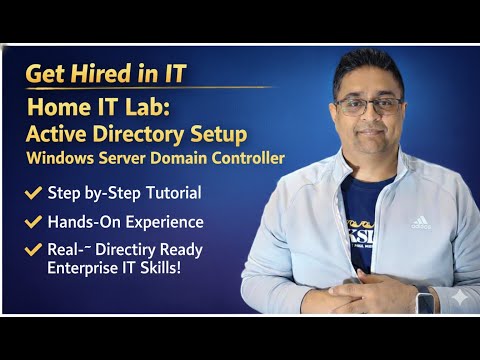 Active Directory Home Lab Setup (Windows Server + VirtualBox) | Ep 5