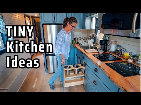 TOP Tiny House Kitchen Design Ideas for ANY Small Kitchen!