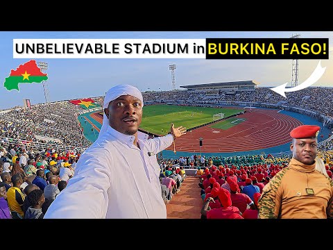 The NEW Ibrahim Traoré STADIUM Is MASSIVE! (Most Advanced in Africa) 🇧🇫🔥