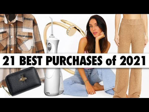 My 21 BEST Purchases of 2021! *you NEED these*
