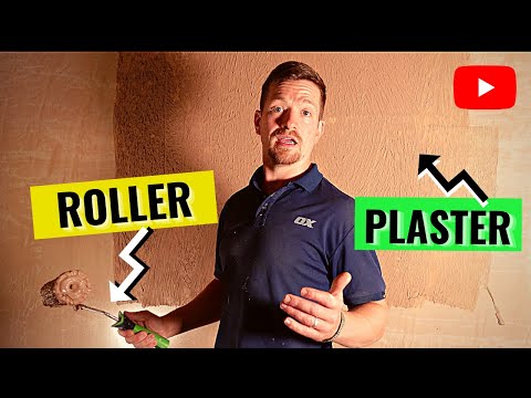 EXPERIMENT | Can You Roll PLASTER Onto A Wall?? "I CAN'T BELIEVE THIS WORKS!!"...