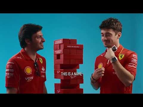 Carlos Sainz and Charles Leclerc: A Jenga match for the ages