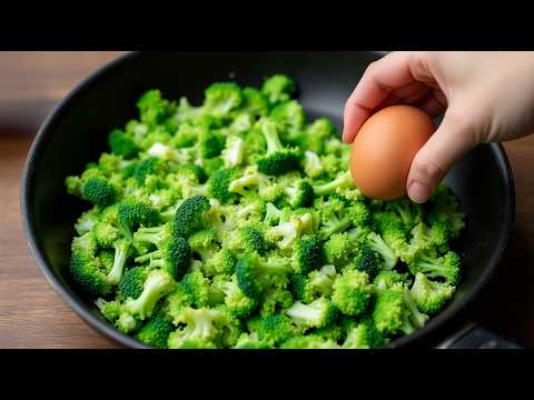 It's so delicious that I make it almost every day! Simple broccoli recipe!