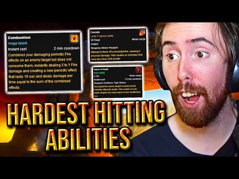 Asmongold Reacts To The Top 10 Hardest Hitting Abilities in WoW's History - Hirumaredx