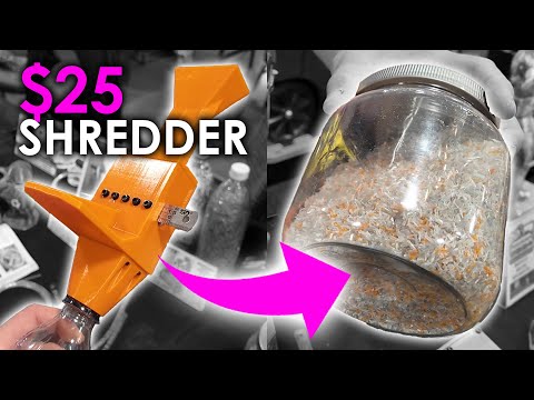 The Affordable Micro Shredder for 3D Printing Waste - RMRRF2024