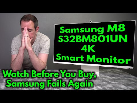 Samsung M8 4k Smart Monitor - What No-one Else Is Telling You