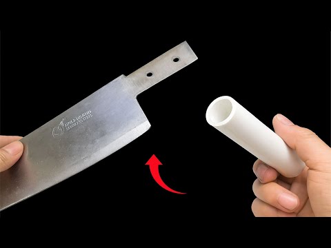 How to quickly restore knife handles with 3 great tips from PVC pipes