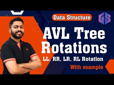 Lec-59: How to Create AVL tree | LL, RR, LR, RL Rotation in AVL | Data Structure