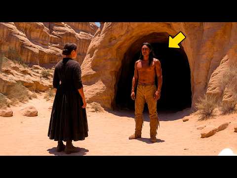 La joven viuda se refugió en un túnel en la roca... Pero no tenía idea de que encontraría un apache